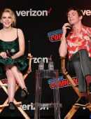 Kiernan Shipka at Netflix and Chills Panel at New York Comic Con 2018