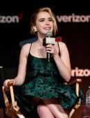Kiernan Shipka at Netflix and Chills Panel at New York Comic Con 2018