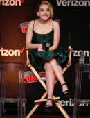 Kiernan Shipka at Netflix and Chills Panel at New York Comic Con 2018