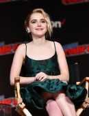 Kiernan Shipka at Netflix and Chills Panel at New York Comic Con 2018
