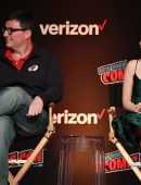 Kiernan Shipka at Netflix and Chills Panel at New York Comic Con 2018
