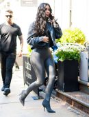 Kim Kardashian Booty in Tights, Out in Tribeca