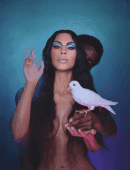 Kim Kardashian for Photoshoot by David LaChapelle 2018