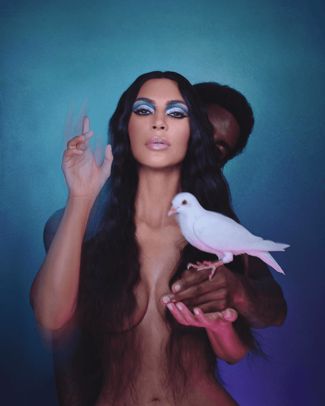 Kim Kardashian for Photoshoot by David LaChapelle 2018
