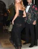 Kimberley Garner in See-Through at International Day of the Girl Gala in London