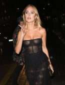 Kimberley Garner in See-Through at International Day of the Girl Gala in London