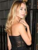 Kimberley Garner in See-Through at International Day of the Girl Gala in London