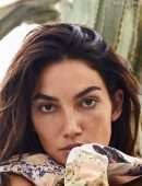 Lily Aldridge in Harper’s Bazaar Greece by Yulia Gorbachenko - October 2018