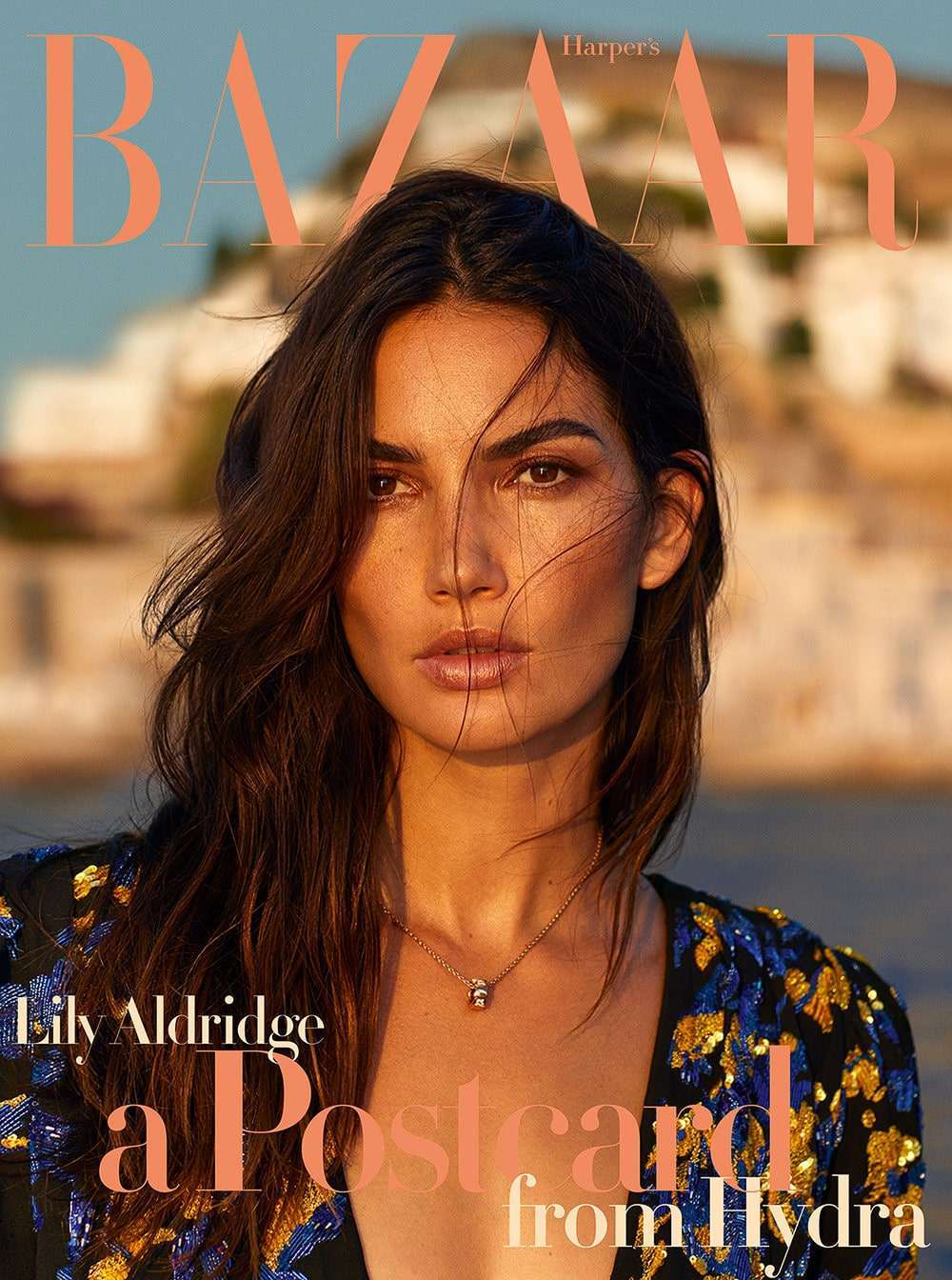 Lily Aldridge in Harper’s Bazaar Greece by Yulia Gorbachenko - October 2018