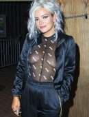 Lily Allen in See-Through Outside the House Of Blues in New Orleans