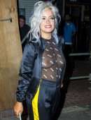 Lily Allen in See-Through Outside the House Of Blues in New Orleans