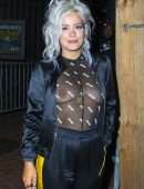 Lily Allen in See-Through Outside the House Of Blues in New Orleans