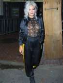 Lily Allen in See-Through Outside the House Of Blues in New Orleans