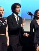 Lily-Rose Depp at the Screening of "A Faithful Man" at the 56th New York Film Festival