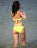 Lisa Opie Booty in Bikini at Miami Beach