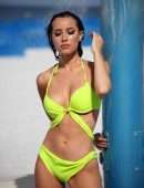 Lisa Opie Booty in Bikini at Miami Beach
