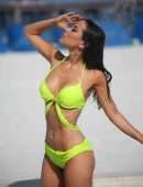Lisa Opie Booty in Bikini at Miami Beach