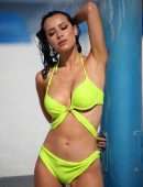 Lisa Opie Booty in Bikini at Miami Beach