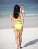 Lisa Opie Booty in Bikini at Miami Beach