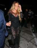 Mariah Carey at Craig’s Restaurant in West Hollywood
