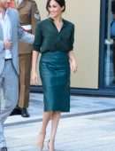 Meghan Markle Out and About in Sussex