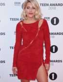 Mollie King Leggy at BBC Radio 1 Teen Awards in London