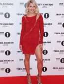 Mollie King Leggy at BBC Radio 1 Teen Awards in London