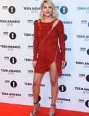 Mollie King Leggy at BBC Radio 1 Teen Awards in London