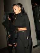 Nicole Scherzinger Outside Catch in West Hollywood