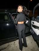 Nicole Scherzinger Outside Catch in West Hollywood