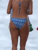 Nicole Scherzinger in Bikini at a Beach in Hawaii