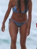 Nicole Scherzinger in Bikini at a Beach in Hawaii