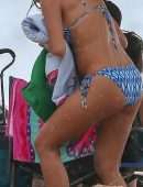 Nicole Scherzinger in Bikini at a Beach in Hawaii