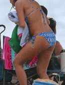 Nicole Scherzinger in Bikini at a Beach in Hawaii