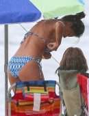 Nicole Scherzinger in Bikini at a Beach in Hawaii