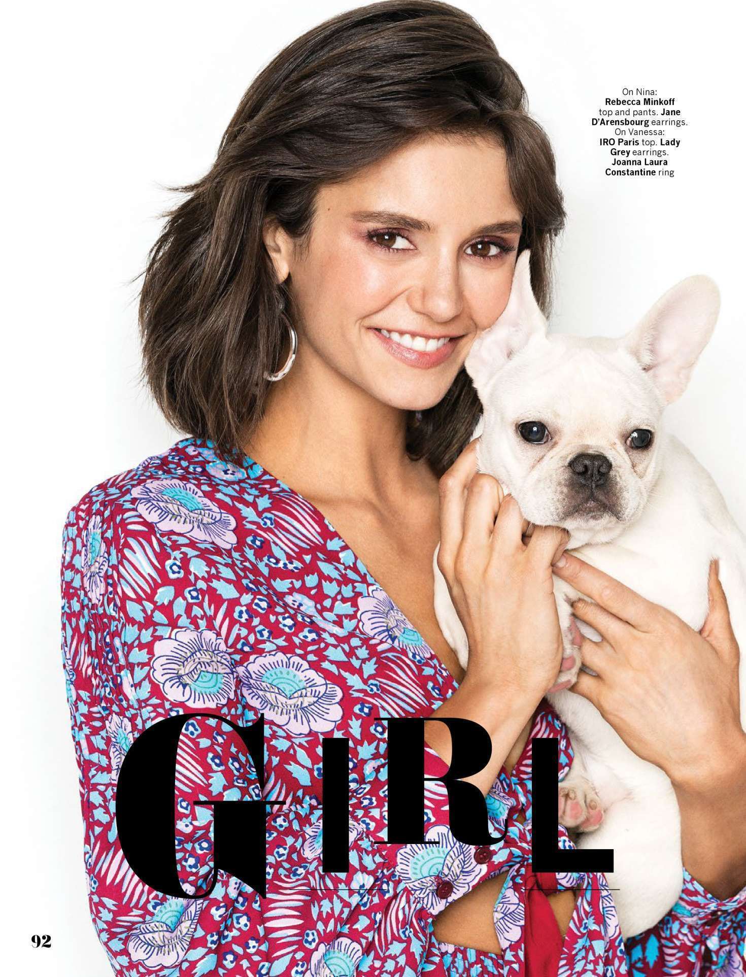 Nina Dobrev in Cosmopolitan Sri Lanka - October 2018
