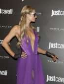 Paris Hilton at 'ProD.n.a. Skincare' Launch Party at the 'Just Cavalli' Club in Milan