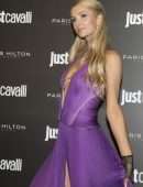 Paris Hilton at 'ProD.n.a. Skincare' Launch Party at the 'Just Cavalli' Club in Milan