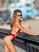Rachel McCord – Voir Eyewear Swimsut Photoshoot in Santa Monica