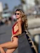Rachel McCord – Voir Eyewear Swimsut Photoshoot in Santa Monica