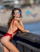 Rachel McCord – Voir Eyewear Swimsut Photoshoot in Santa Monica