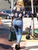 Reese Witherspoon Leaving Tender Greens in Westwood and Jogging in Santa Monica