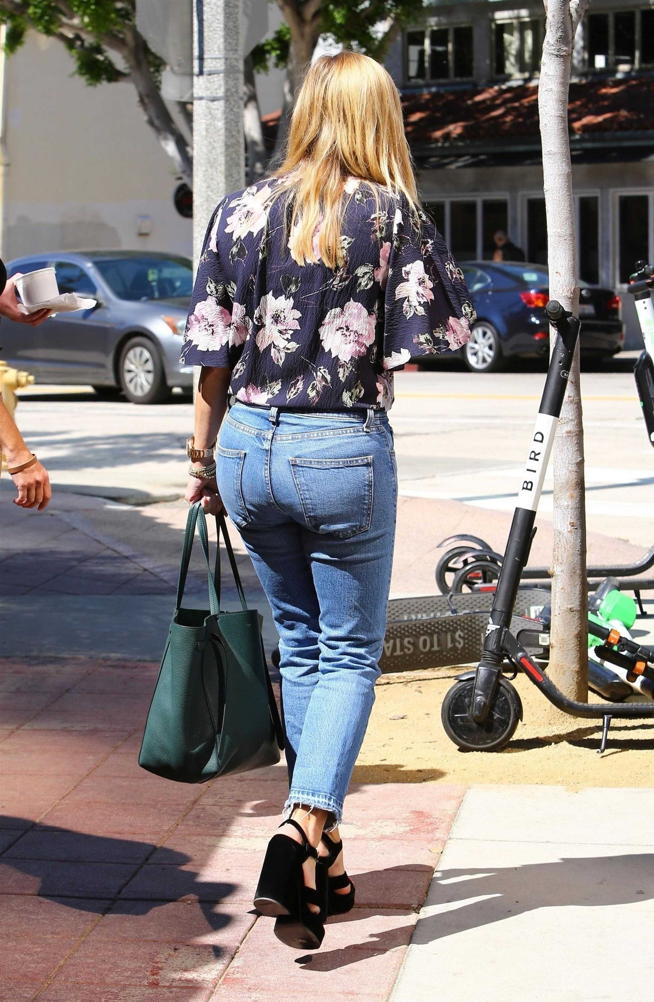 Reese Witherspoon Leaving Tender Greens in Westwood and Jogging in Santa Monica
