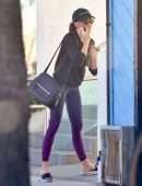 Sarah Hyland Booty in Tights, Out and About in LA