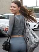Scarlett Byrne Outside Dancing With The Stars Rehearsal Studios in Los Angeles