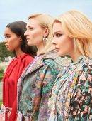 Sophie Turner, Chloe Grace Moretz and Laura Harrier - InStyle: Louis Vuitton's 2018 Charlie's Angels