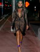 Sylvie Meis Out and About Candids in Miami