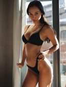 Alexis Ren – Black Lingerie Photoshoot