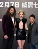 Amber Heard at the Premiere of “Aquaman” in Beijing
