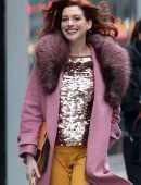 Anne Hathaway Out and About in NYC